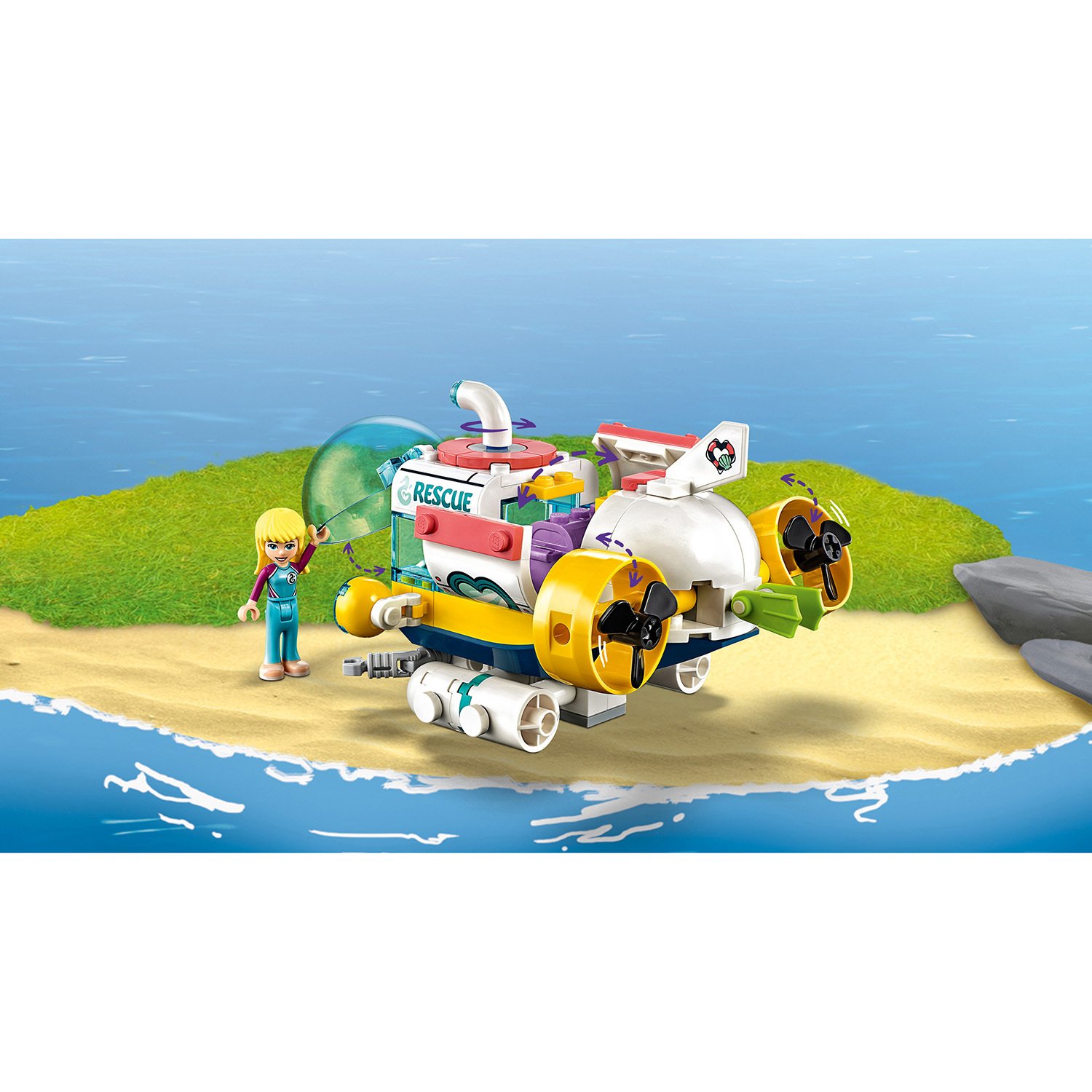 Конструктор Lego Friends - Спасение дельфинов  